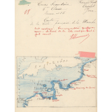 Géographie, Carte de la Côte française de la Manche