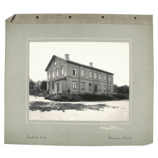 Maison d'école primaire, Sundsval, Suède.
