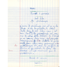 Cahier du jour