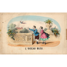 L'oiseau bleu.