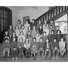 C.E.S. Fontenelle, Rouen : photographie de classe
