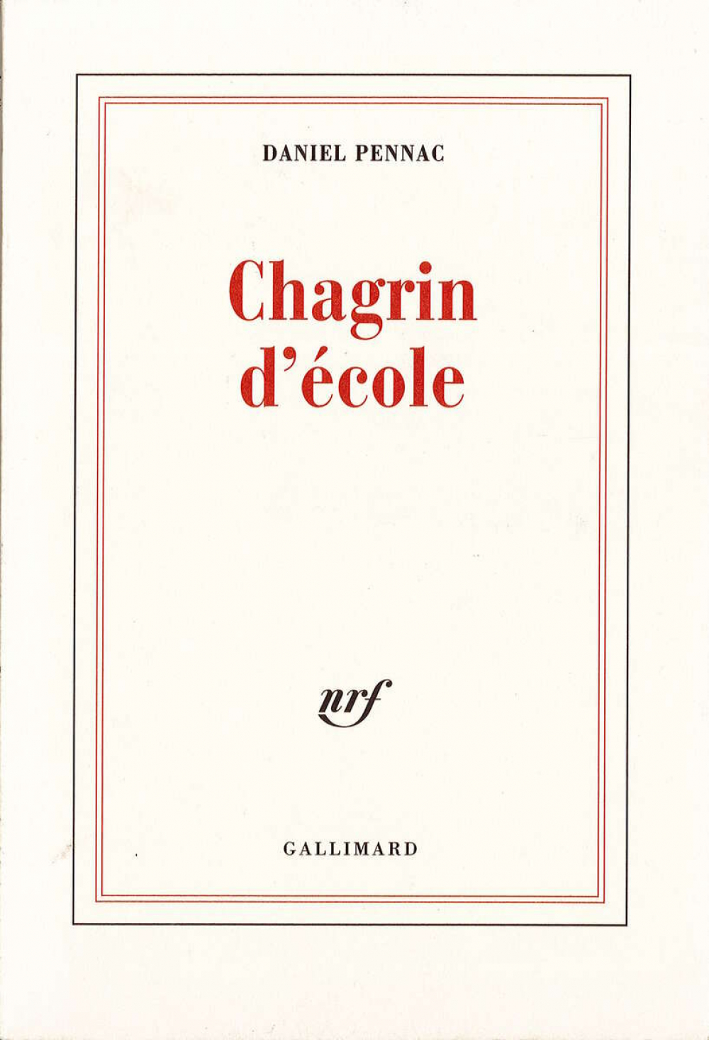 Chagrin d'école