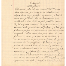 Cahier journalier / Ecole de Martrois.