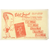 Buvard publicitaire. Biscuit Rem. Robert Jonquet. 