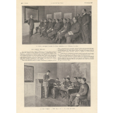 Les agents Berlitz. M. Berlitz interrogeant lui-même les élèves polyglottes de la Préfecture de police. La leçon d'anglais.
