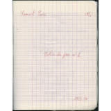 Cahier du jour