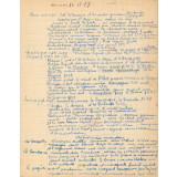 Cahier de brouillon