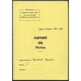 Carnet de notes