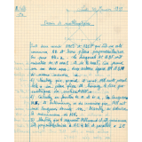 Devoir de mathématiques