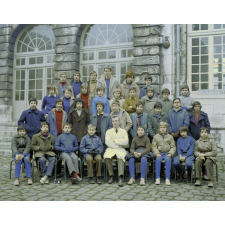 Lycée Pierre Corneille, Rouen : photographie de classe
