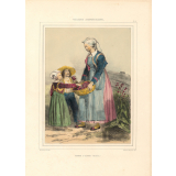 Femme d'Elven. (Morbihan).