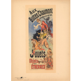 Aux Buttes Chaumont. Boul.d de la Villette à l'Angle du Faub.g St. Martin. Jouets. Objets pour Etrennes.