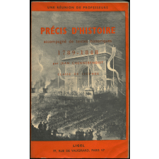 Précis d'histoire accompagné de textes historiques : 1789-1848 : classe de  seconde, programme de 1957