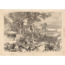 Lyon - La fête des écoles - Le banquet sur l'herbe.