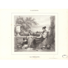 La terrasse.
