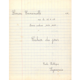 Cahier du jour