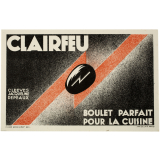 Buvard publicitaire. Clairfeu.