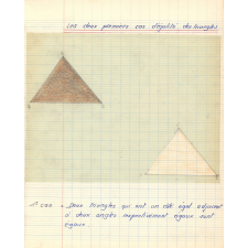 Cahier de géométrie