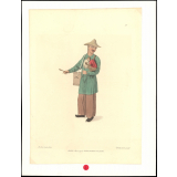 Mendiant avec un singe.