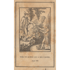 Voir un homme qui a des cornes.