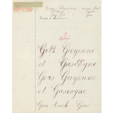 Devoir d'écriture