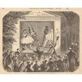 Le théâtre militaire des grenadiers de la garde, à la caserne de courbevoie.