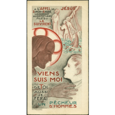 Images religieuses. Viens, suis-moi de toi aussi je ferai un pêcheur d'homme.