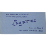Buvard publicitaire. Lusparue.