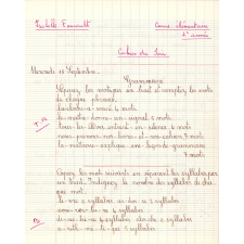 Cahier du soir