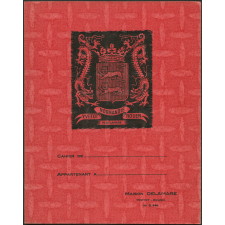 Protège-cahier. 
