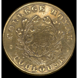 Bouton d'uniforme du Collège royal de Toulouse