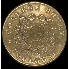 Bouton d'uniforme du Collège royal de Toulouse