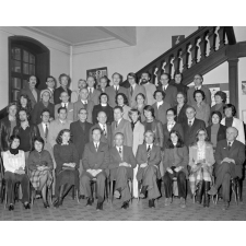 C.E.S. Fontenelle, Rouen : photographie de l'ensemble du personnel