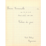 Cahier du jour