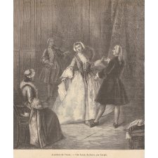Une leçon de danse. Académie de Venise, de Longhi.