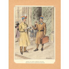 Elèves de l'école spéciale militaire. Tenues portées au cours de la fin d'année 1939.