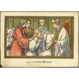 Images religieuses. La confirmation.