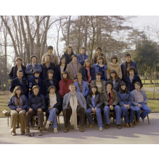 Lycée Les Bruyères, Sotteville-lès-Rouen : photographie de classe
