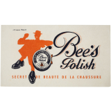 Buvard publicitaire. Bee's Polish.