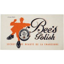 Buvard publicitaire. Bee's Polish.