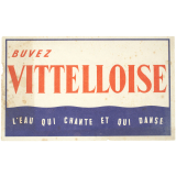 Buvard publicitaire. Vittelloise.