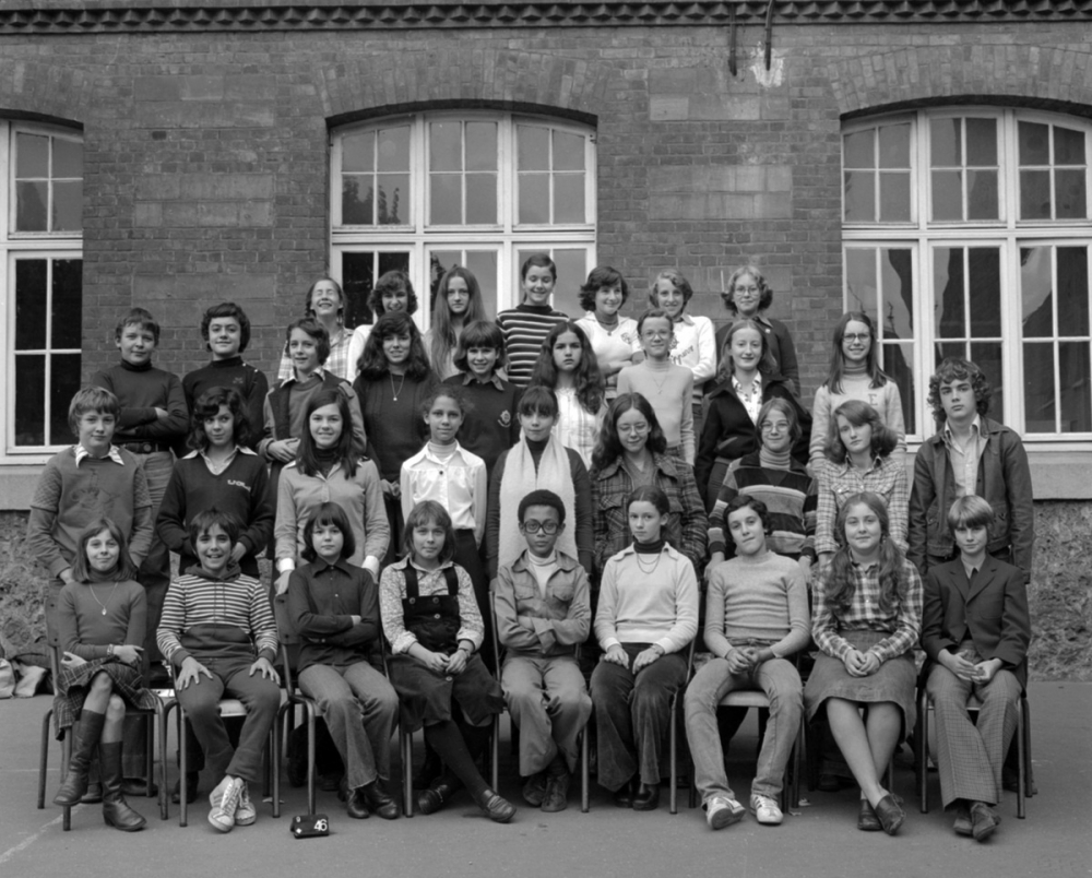 Cité scolaire Camille Saint-Saëns, Rouen : photographie de classe