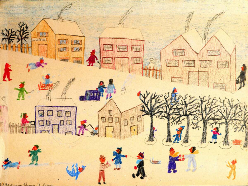 Le Plaisir de la neige. 