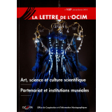 Art, science et culture scientifique ; Partenariat et institutions muséales