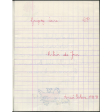 Cahier du jour