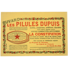 Buvard publicitaire. Les Pilules Dupuis.