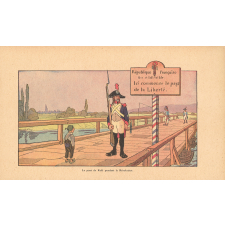 Le pont de Kehl pendant la Révolution.