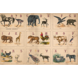Alphabet d'animaux.
