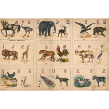 Alphabet d'animaux.