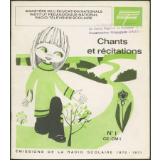 Recueil de chants et de textes de récitation. Livret n°1. CE - CM1.